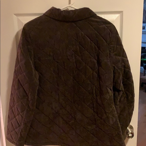 Eddie Bauer Leather Coat NWT - Picture 4 of 4